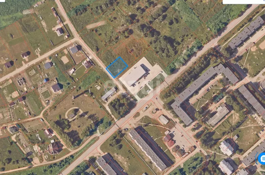 Участок в Вологодская область, Шекснинский муниципальный округ, д. ... - Фото 1