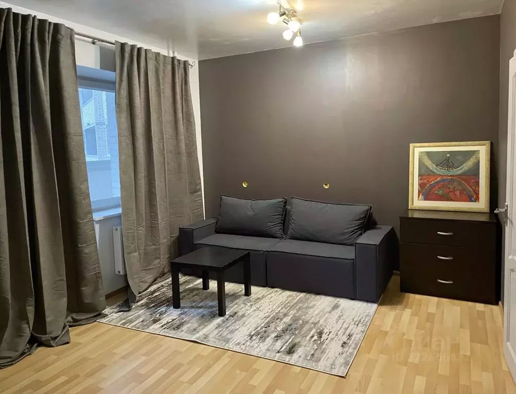 Студия Санкт-Петербург ул. Беринга, 23к2 (31.7 м) - Фото 1