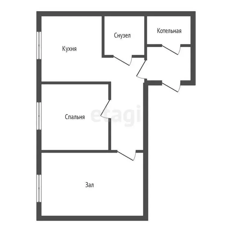 Дом в посёлок Увельский, улица Дзержинского (43.2 м) - Фото 2