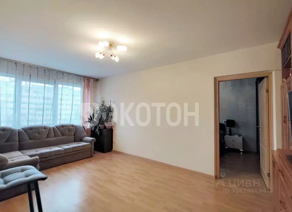 3-к кв. Санкт-Петербург просп. Кузнецова, 25К1 (60.0 м) - Фото 1