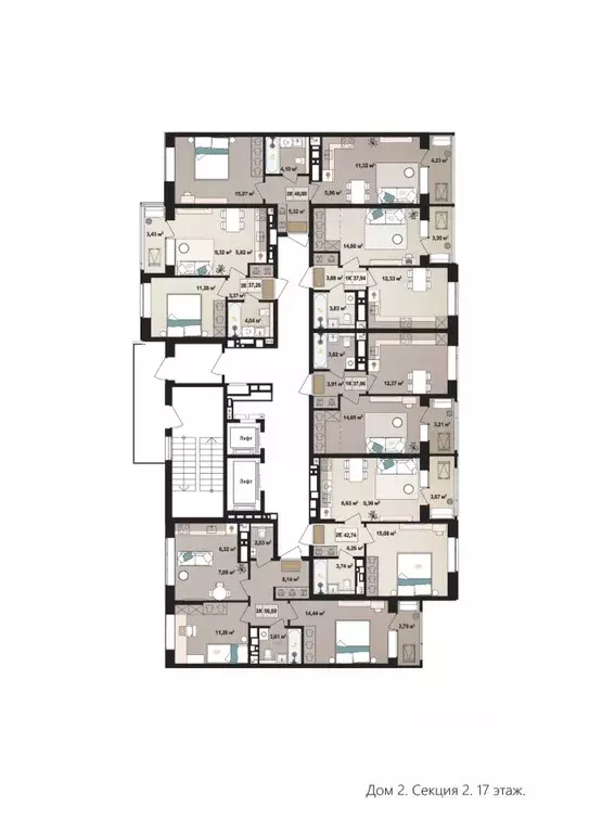 2-к кв. Удмуртия, Ижевск Воткинское ш., 61 (38.8 м) - Фото 2