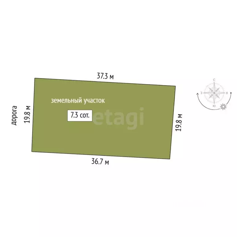 Участок в Тюменская область, Тюмень Лаванда садовое товарищество, ул. ... - Фото 1