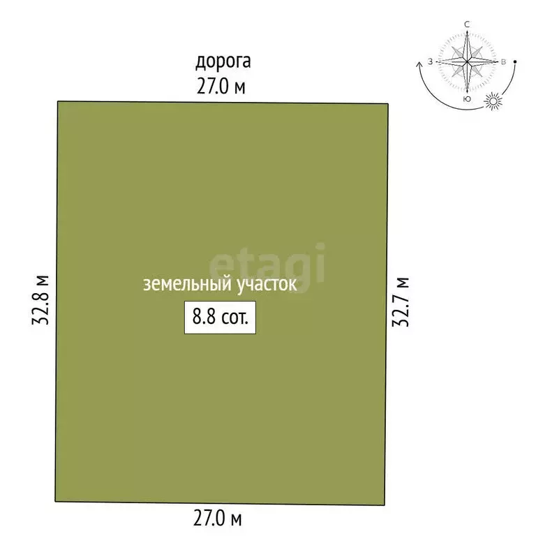 Участок в Заводоуковск, улица Юрия Гуляева (9 м) - Фото 1