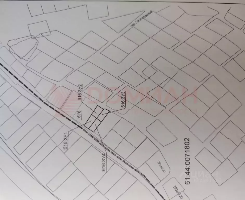 Участок в Ростовская область, Ростов-на-Дону 3-я Тернистая ул., 8 (6.0 ... - Фото 1