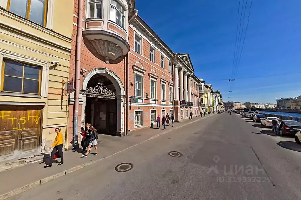 Комната Санкт-Петербург наб. Реки Фонтанки, 18Г (14.0 м) - Фото 1