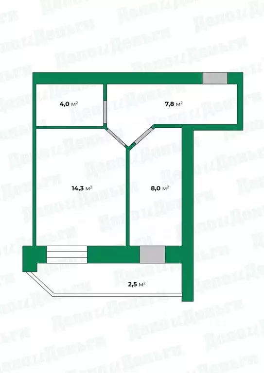 1-к кв. кировская область, киров ул. олега кошевого, 12 (39.1 м) - Фото 0