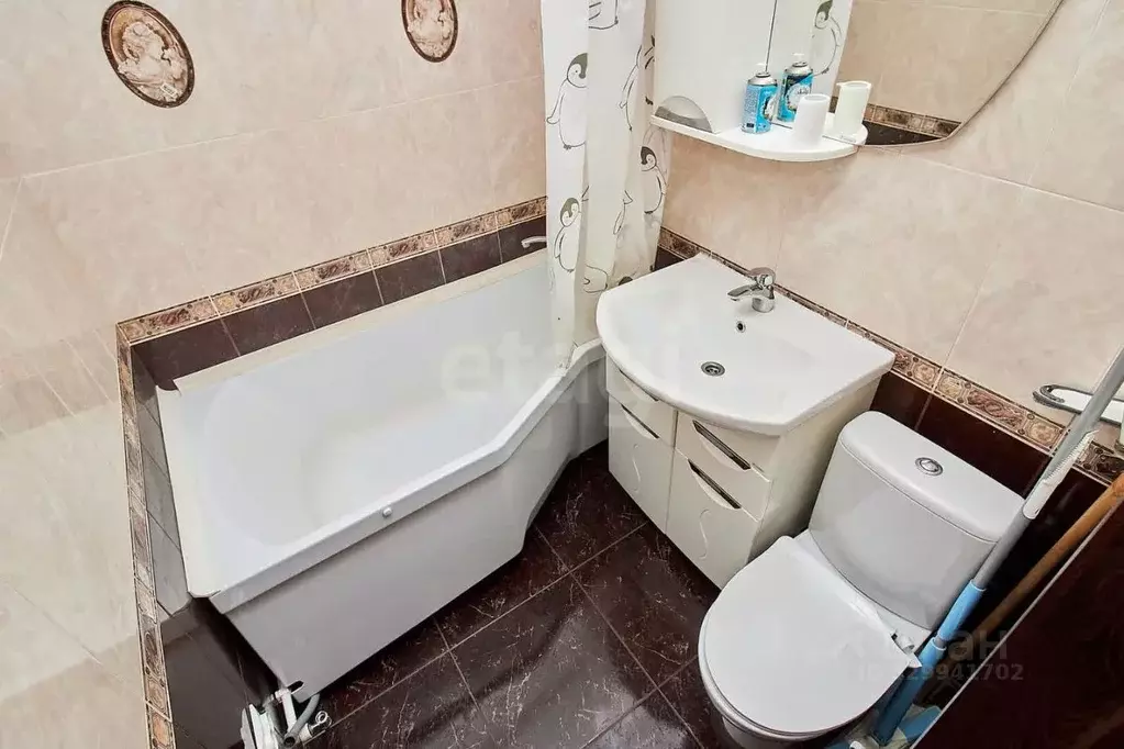 1-к кв. Тюменская область, Тюмень Севастопольская ул., 15 (32.4 м) - Фото 1