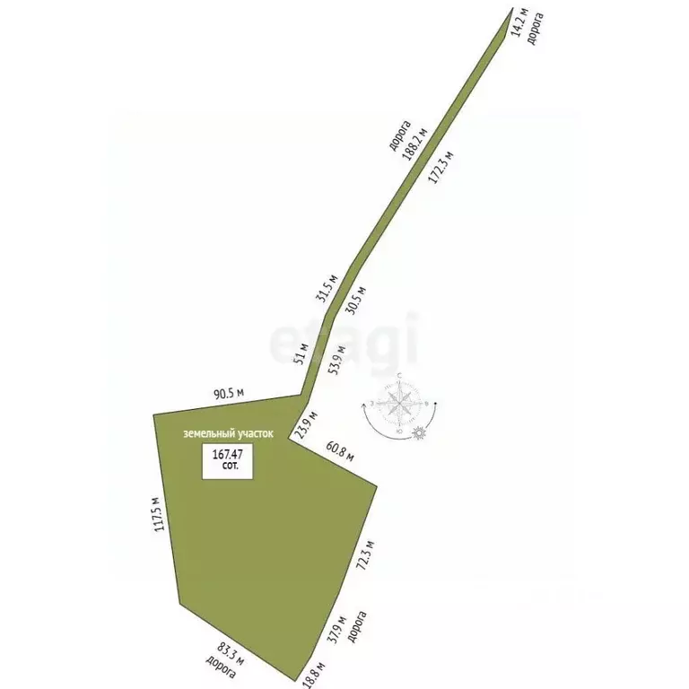 Склад в Костромская область, Мантурово Гидролизная ул., 28 (16747 м) - Фото 1