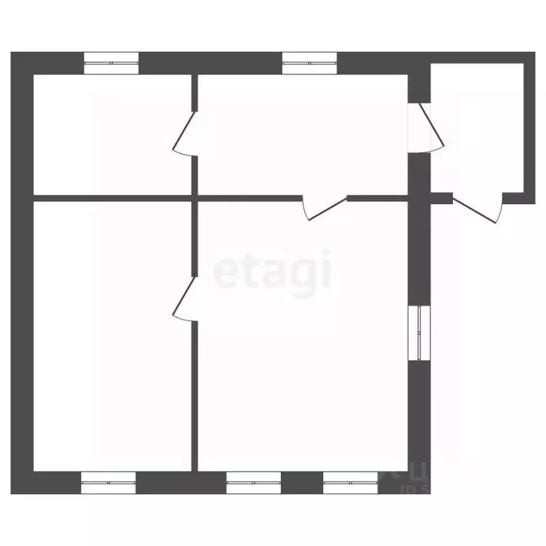 Дом в Саратовская область, Романовка рп ул. Калинина, 72 (40 м) - Фото 1