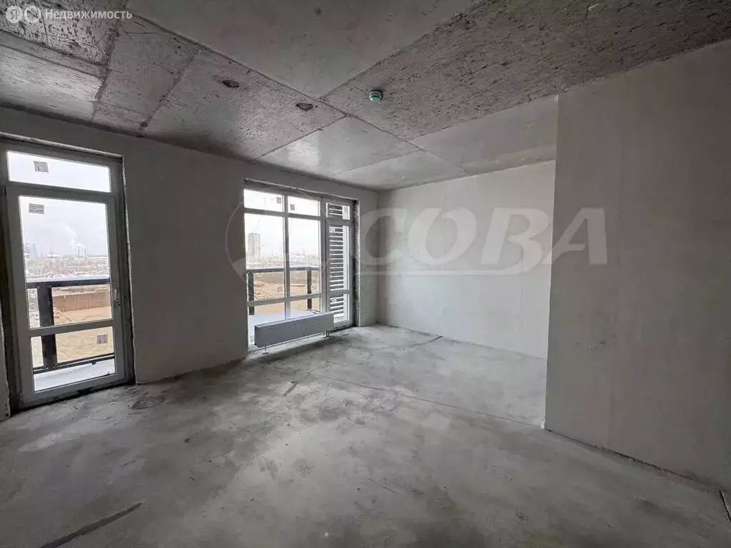 2-комнатная квартира: Тюмень, улица Судостроителей, 48 (63.5 м) - Фото 1