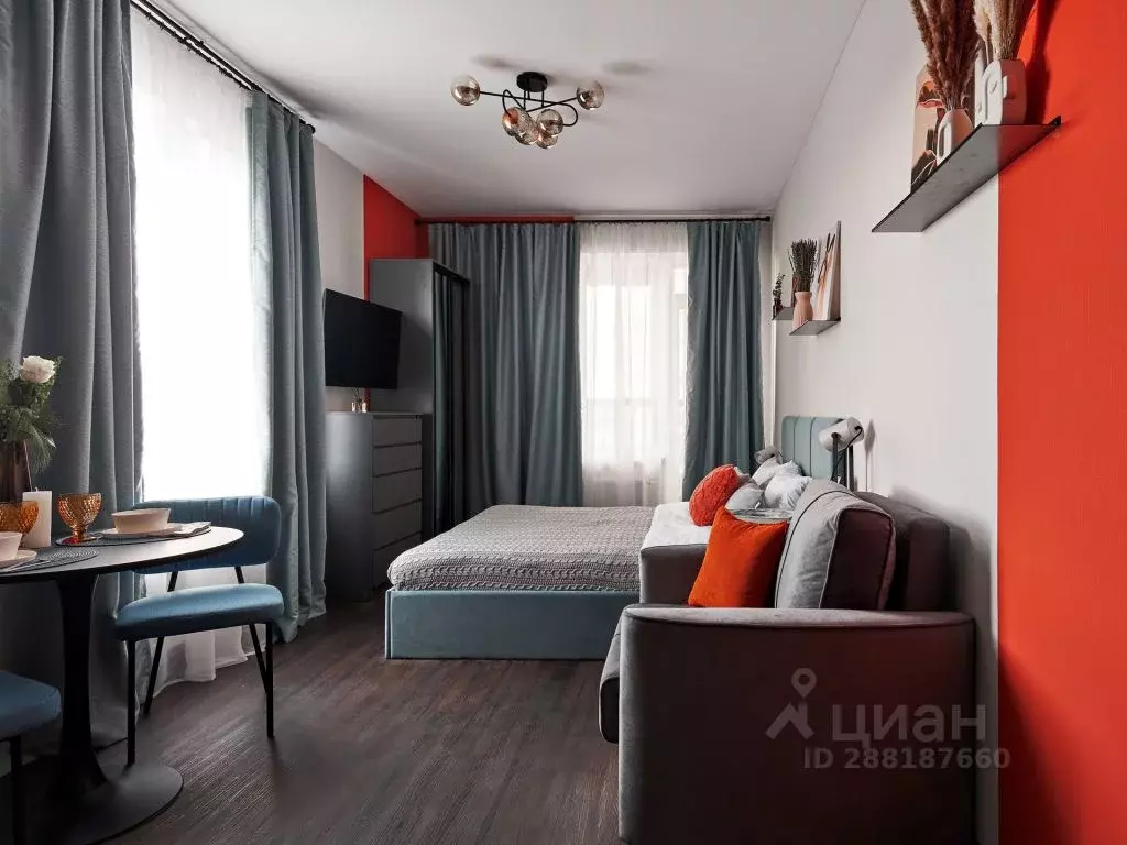 1-к кв. Санкт-Петербург ул. Тосина, 6 (25.0 м) - Фото 1
