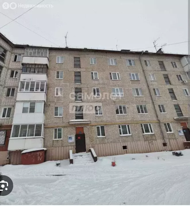 2-комнатная квартира: посёлок городского типа Медведево, Комсомольская ... - Фото 1