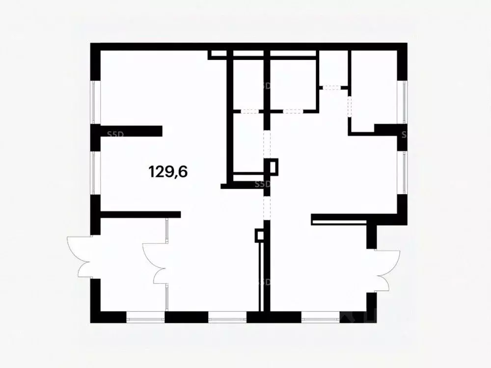 Торговая площадь в Москва Новоостаповская ул., 7к2 (60 м) - Фото 2