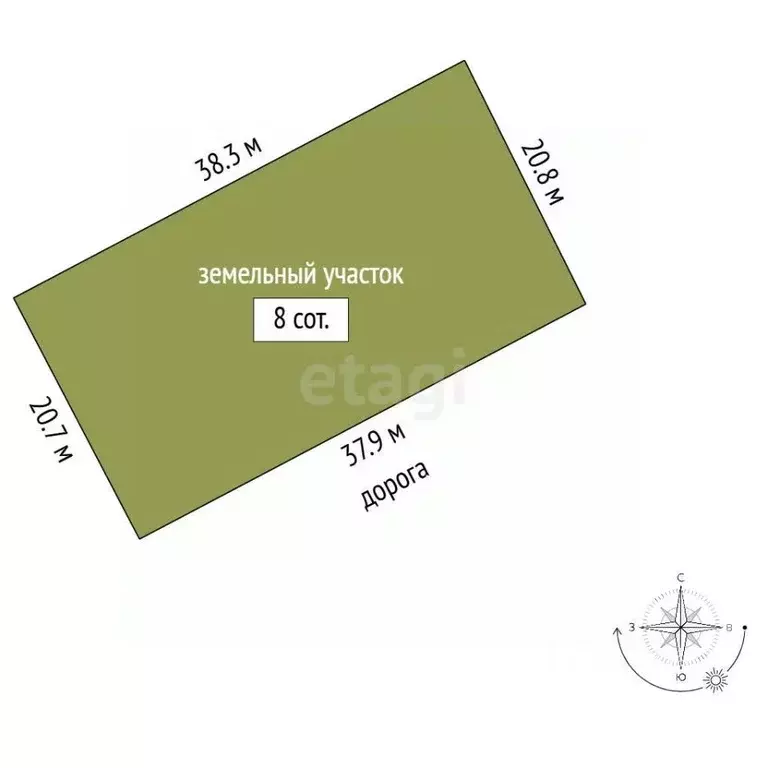 Участок в Ленинградская область, Выборгский район, Рощинское городское ... - Фото 2