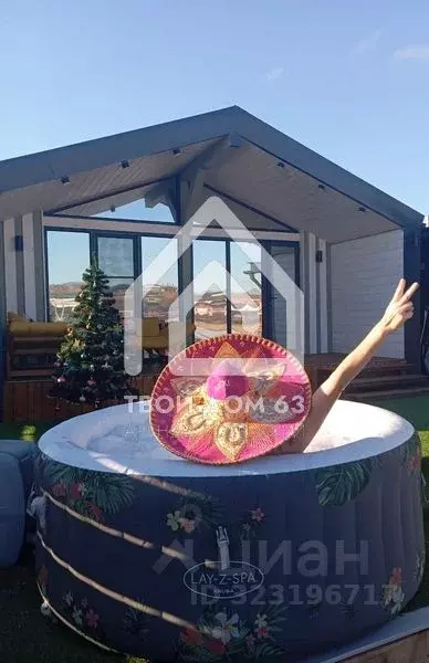 Дом в Самарская область, Волжский район, Лопатино с/пос, пос. ... - Фото 1