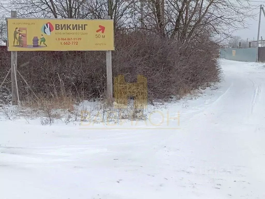 Участок в Марий Эл, Медведевский район, Шойбулакское с/пос, д. Большой ... - Фото 1