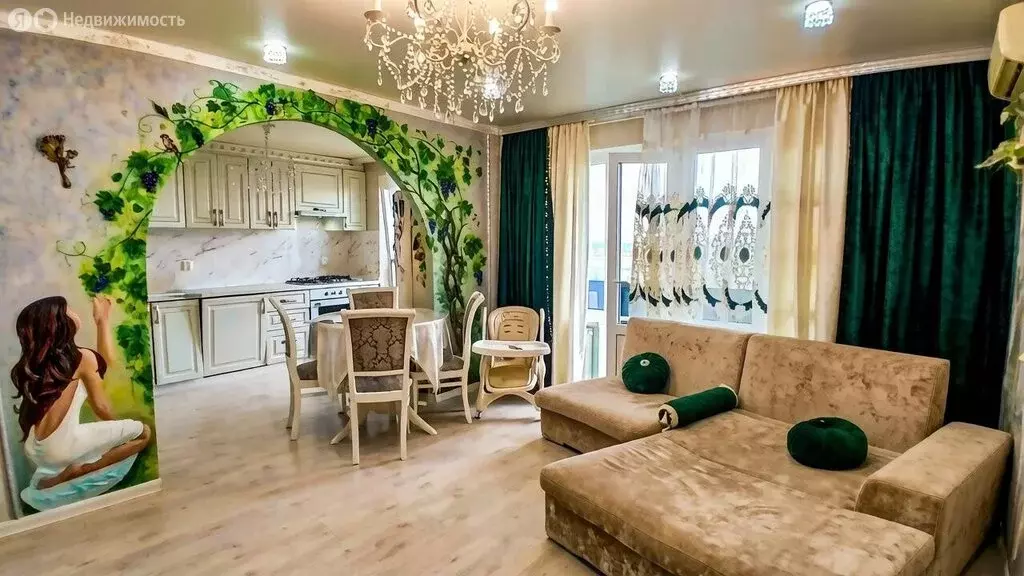 4-комнатная квартира: Крымск, Пролетарская улица, 2 (79.2 м) - Фото 1