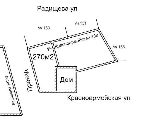 Участок в Ульяновская область, Ульяновск Красноармейская ул., 188 ... - Фото 0