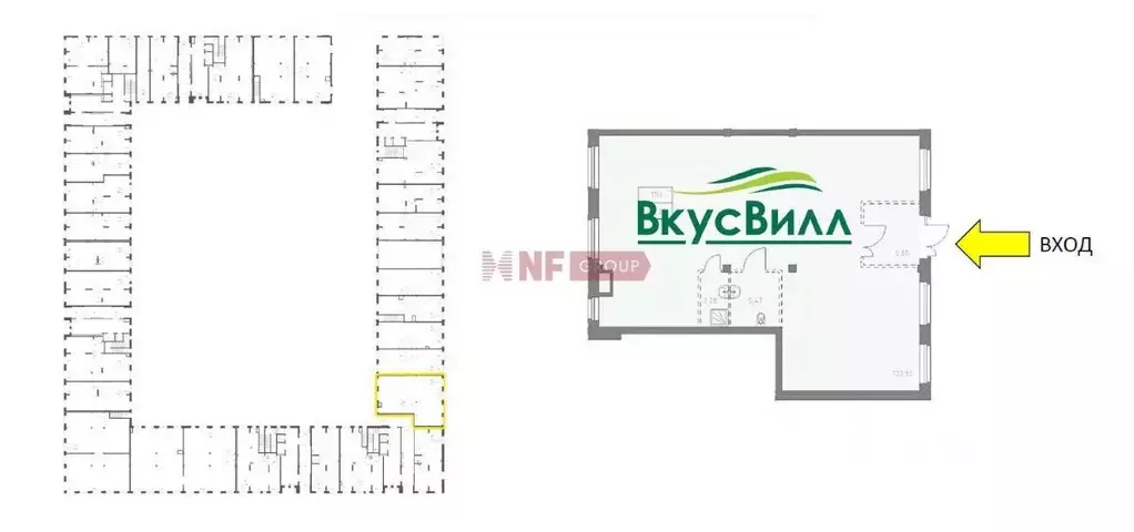 Торговая площадь в Московская область, Солнечногорск городской округ, ... - Фото 1