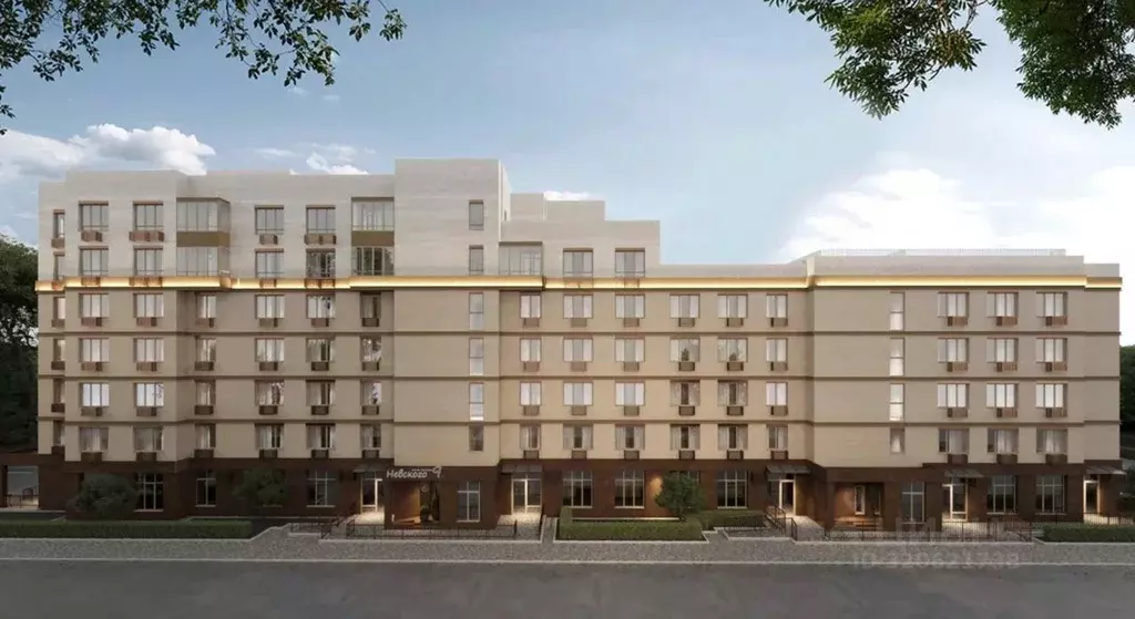 1-к кв. Липецкая область, Липецк ул. Невского, 9 (43.7 м) - Фото 1