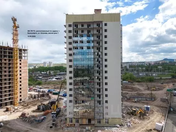 Студия Красноярский край, Красноярск Лето жилой комплекс (29.7 м) - Фото 0
