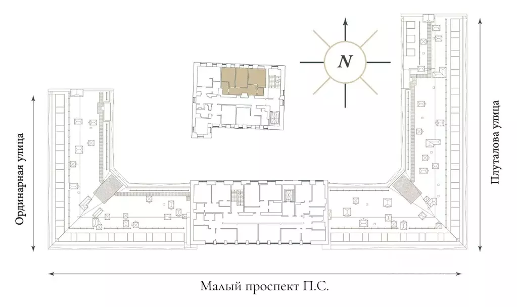 3-к кв. Санкт-Петербург просп. Малый Петроградской стороны, 79-81-83 ... - Фото 2