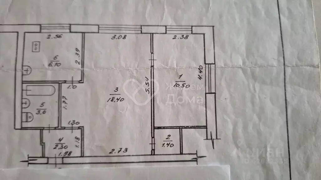 2-к кв. Волгоградская область, Волгоград ул. 64-й Армии, 4 (41.7 м) - Фото 2