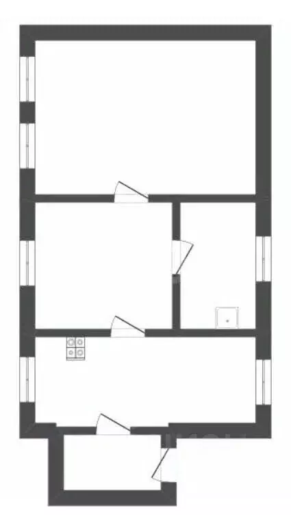 Дом в Воронежская область, Борисоглебск ул. Баумана, 16 (43 м) - Фото 2