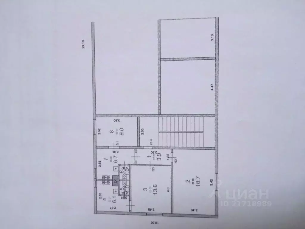 Комната Нижегородская область, Нижний Новгород ул. Адмирала Нахимова, ... - Фото 2