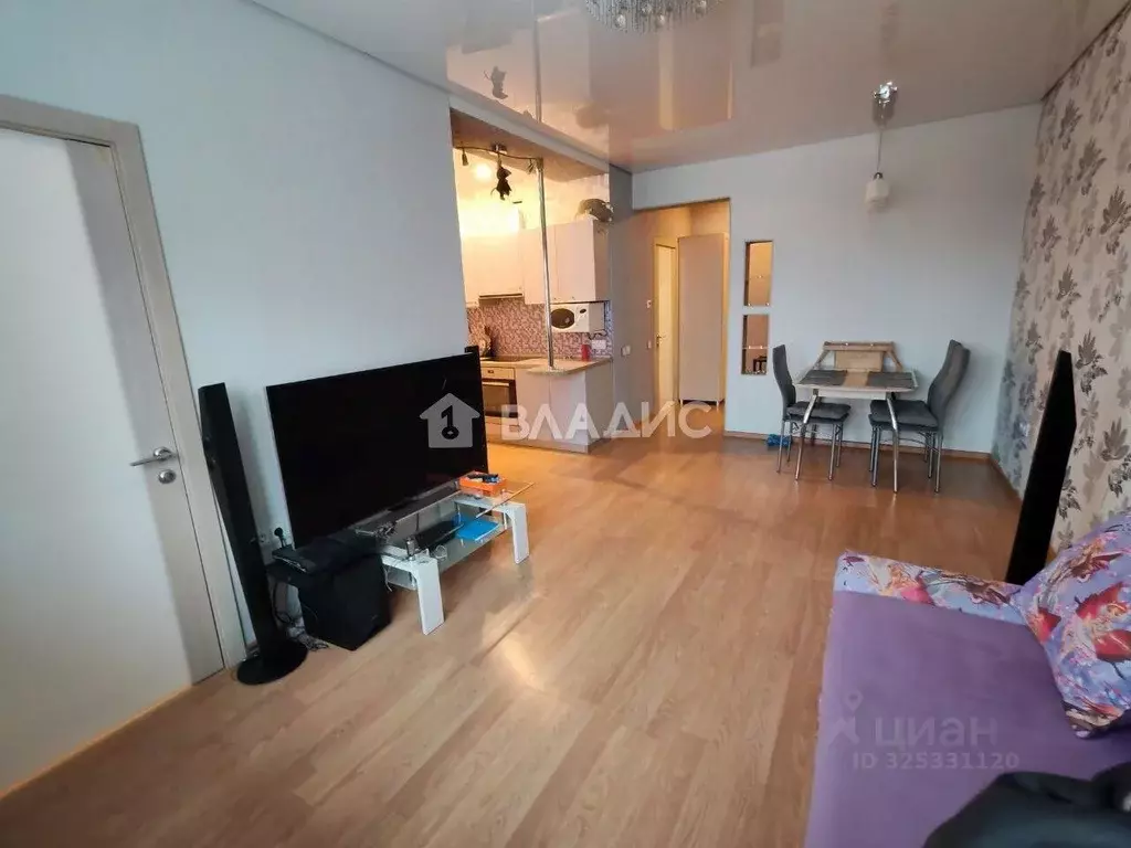 1-к кв. Иркутская область, Иркутск ул. Зверева, 1/2 (47.4 м) - Фото 1