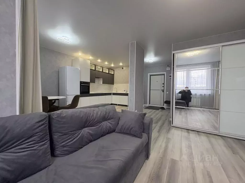 Студия Калужская область, Калуга ул. Комфортная, 18 (45.0 м) - Фото 2