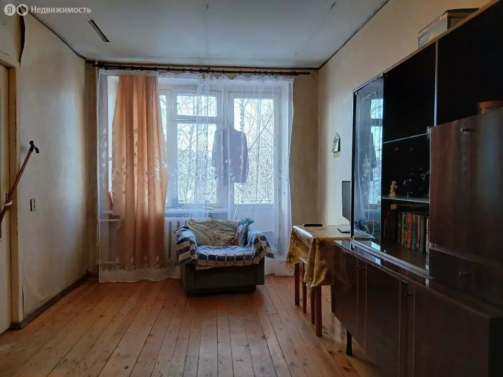 3-комнатная квартира: Пушкин, Железнодорожная улица, 48 (54.1 м) - Фото 2