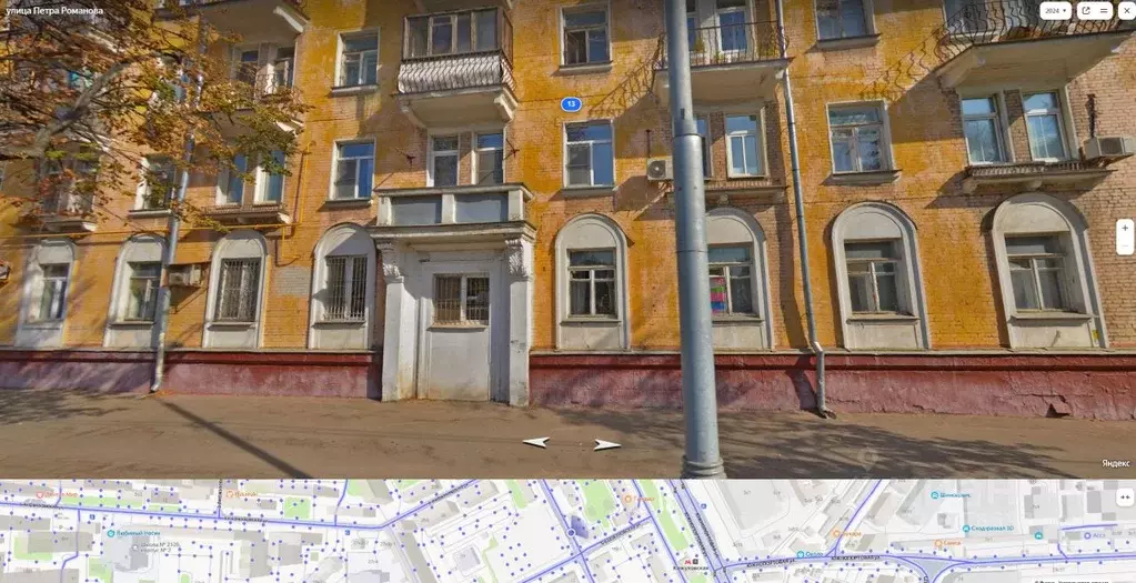 Свободной планировки кв. Москва ул. Петра Романова, 13 (65.7 м) - Фото 1
