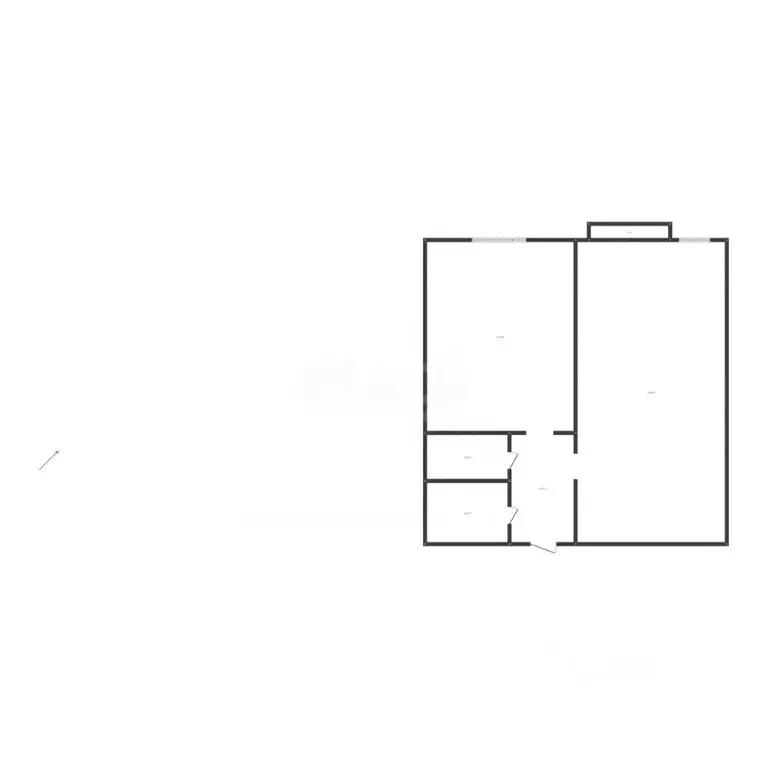 1-к кв. Иркутская область, Ангарск 277-й кв-л, 14 (31.0 м) - Фото 2