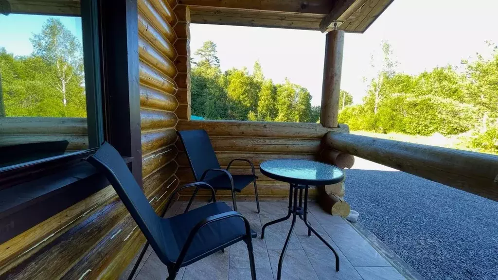 Дом в Карелия, Лахденпохский муниципальный округ, пос. Куркиеки ш. ... - Фото 2