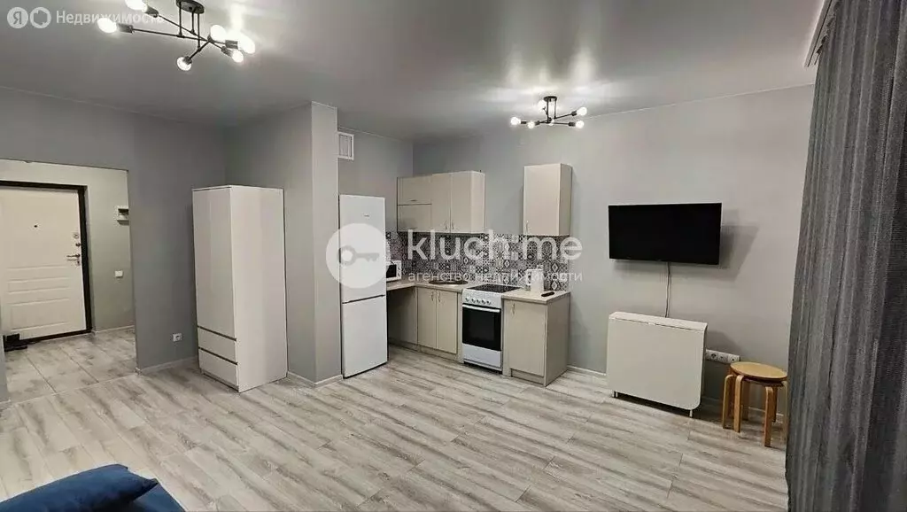 Квартира-студия: Казань, Бирюзовая улица, 1 (31.5 м) - Фото 2