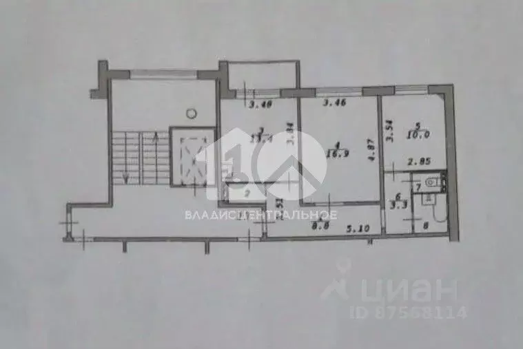 2-к кв. Новосибирская область, Новосибирск Хилокская ул., 1б (57.6 м) - Фото 2