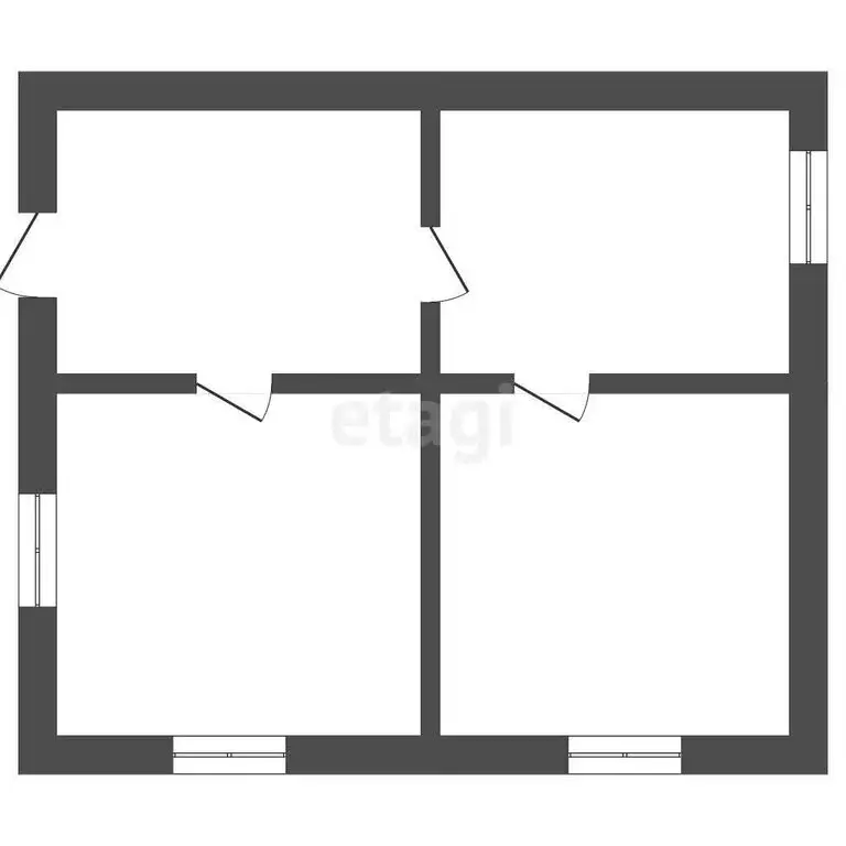 Дом в Ишим, Интернациональная улица (62 м) - Фото 0