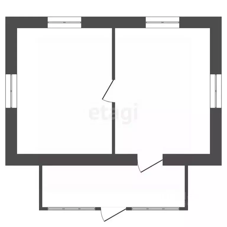 Дом в Севастополь с. Передовое, ул. Минчугова, 41 (41 м) - Фото 2