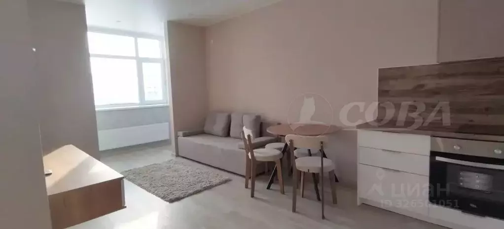 1-к кв. Тюменская область, Тюмень ул. Тимофея Чаркова, 91 (45.0 м) - Фото 2