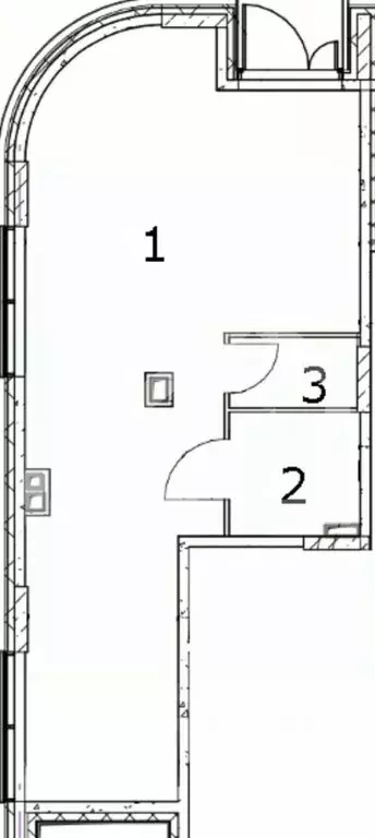 Помещение свободного назначения в Москва ул. Петра Кончаловского, 5 ... - Фото 1