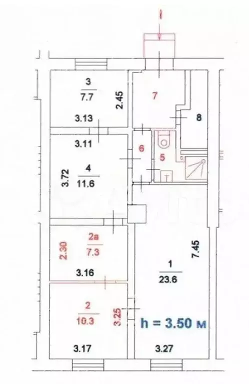 Помещение свободного назначения в Москва Ивантеевская ул., 3К2 (76 м) - Фото 1