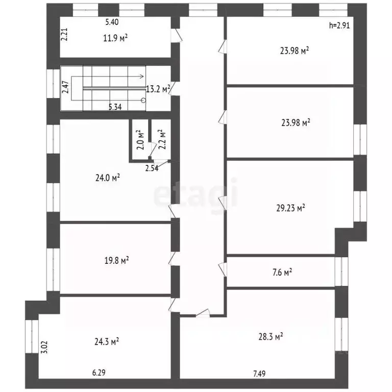 Офис в Калужская область, Калуга ул. Кутузова, 14 (220 м) - Фото 1