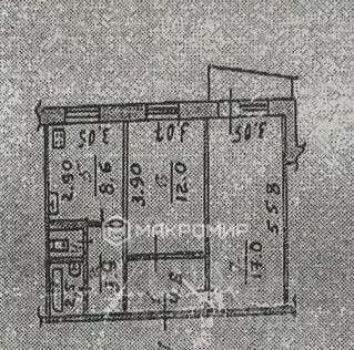 2-к кв. Орловская область, Орел ул. Садовского, 4 (49.9 м) - Фото 2
