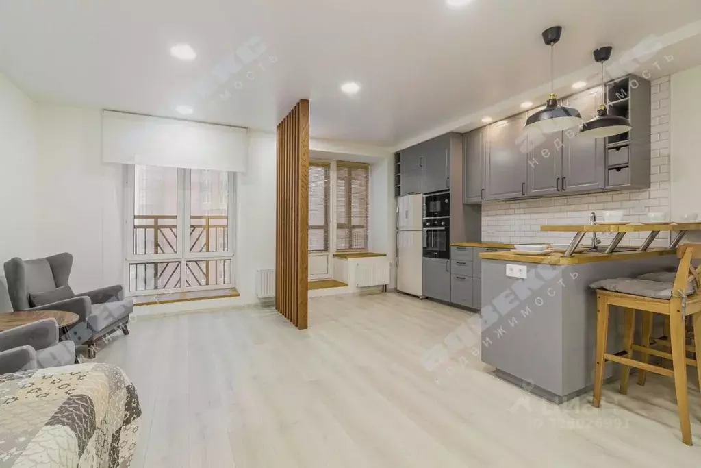 1-к кв. Санкт-Петербург Лиственная ул., 18к1 (39.7 м) - Фото 0