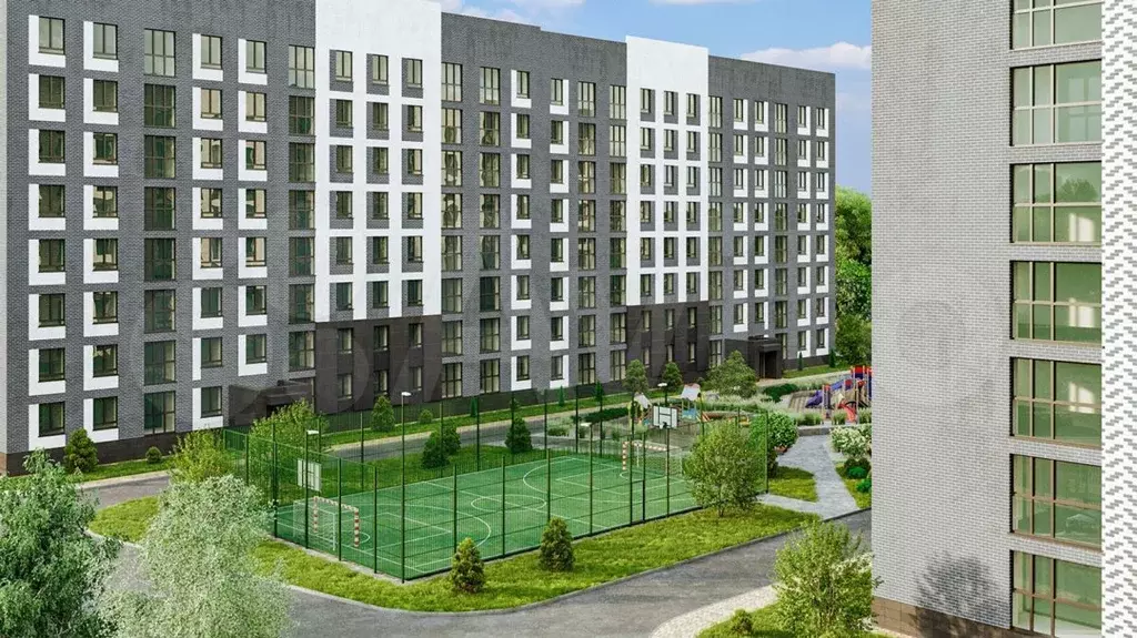 1-к. квартира, 43,6 м, 2/8 эт. - Фото 0