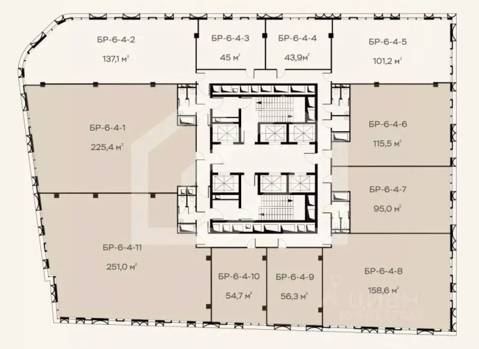 Помещение свободного назначения в Москва Холодильный пер., 3к1 (846 м) - Фото 2