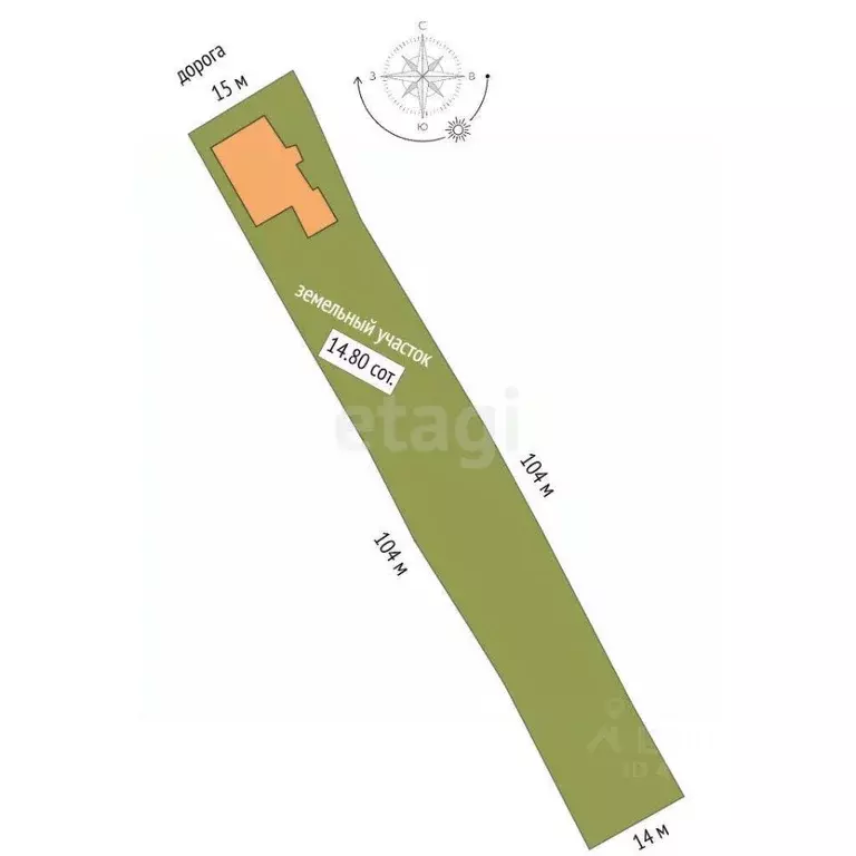 Дом в Челябинская область, Челябинск ул. 3-я Первомайская, 41 (93 м) - Фото 2