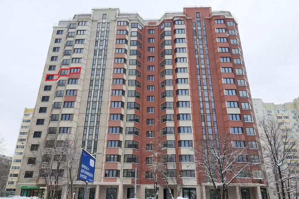 3-к кв. Москва Полярная ул., 22 (74.5 м) - Фото 2