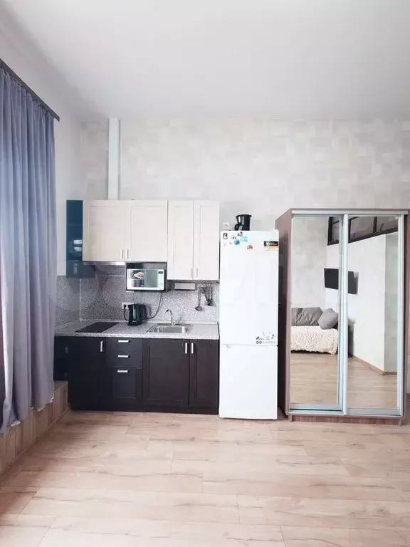 Апартаменты-студия, 30 м, 4/6 эт. - Фото 1